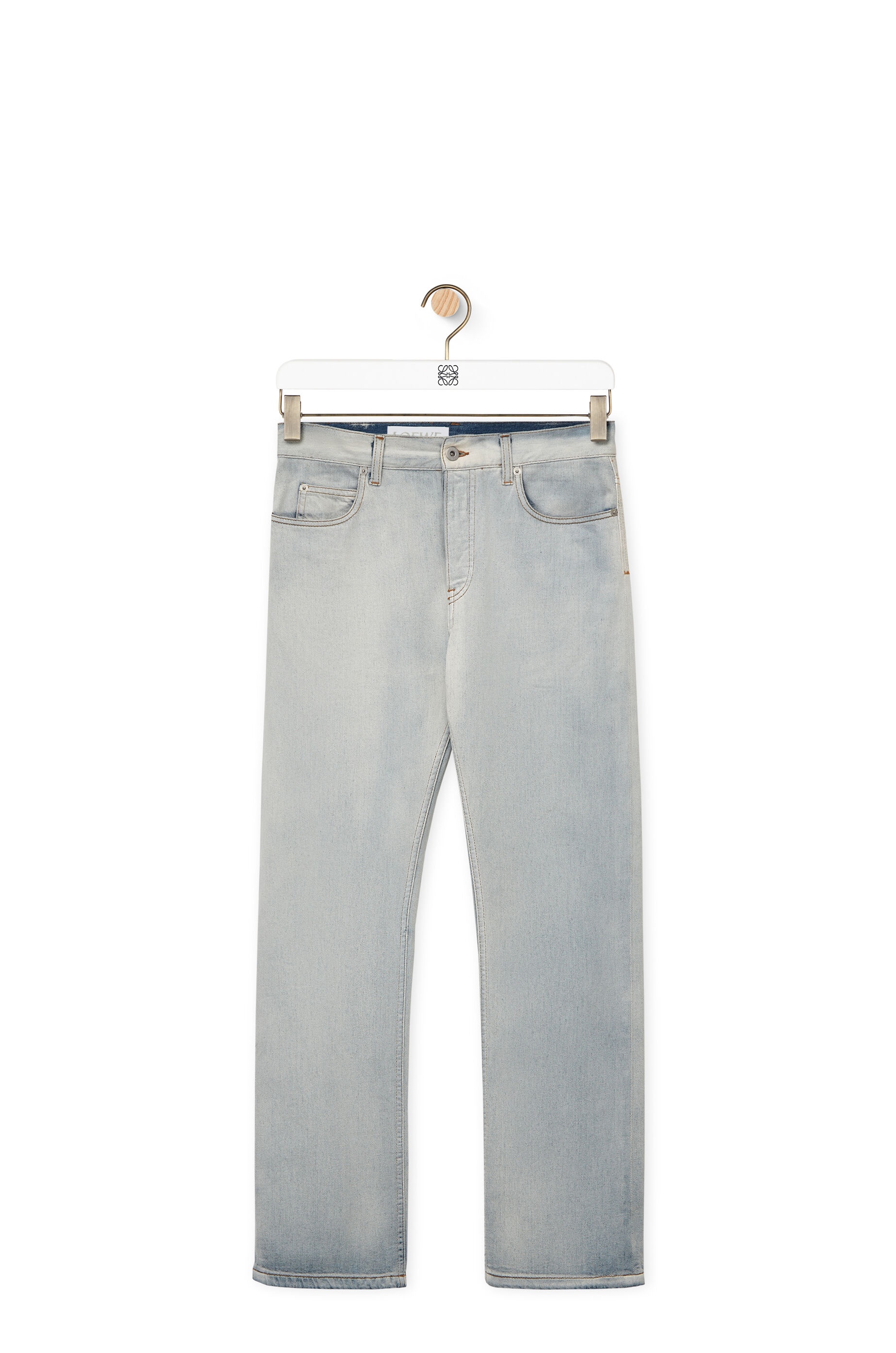 Cropped jeans in denim - 1
