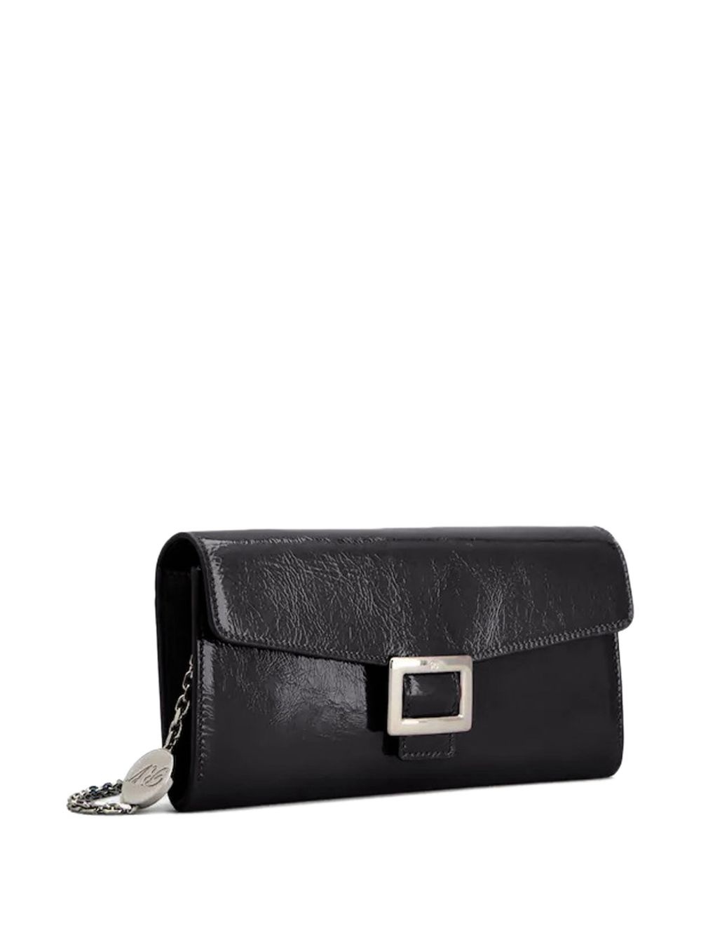 buckle-fastening leather wallet - 3