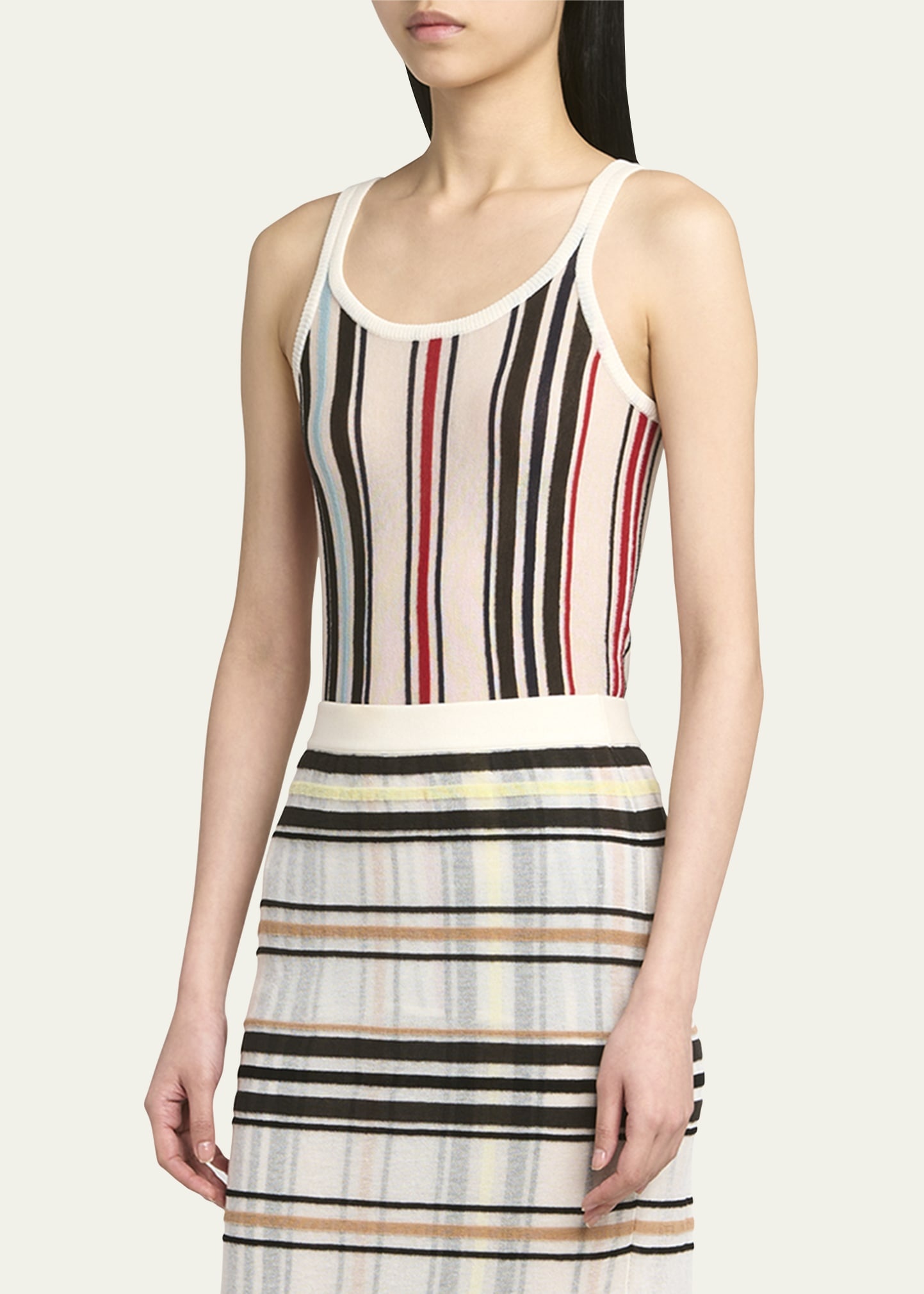 Stripe Knit Top - 4