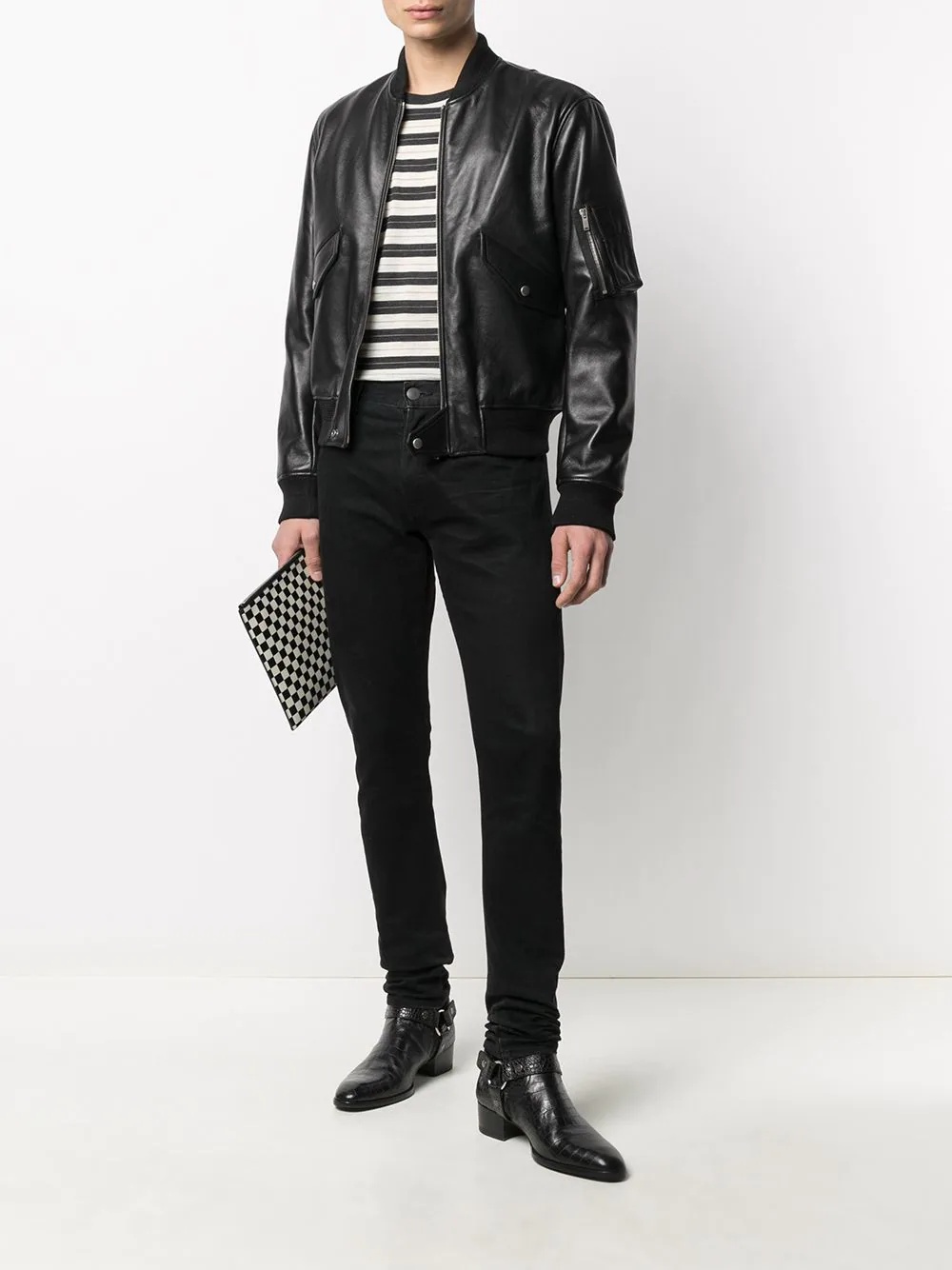 MA-1 lambskin bomber jacket - 2