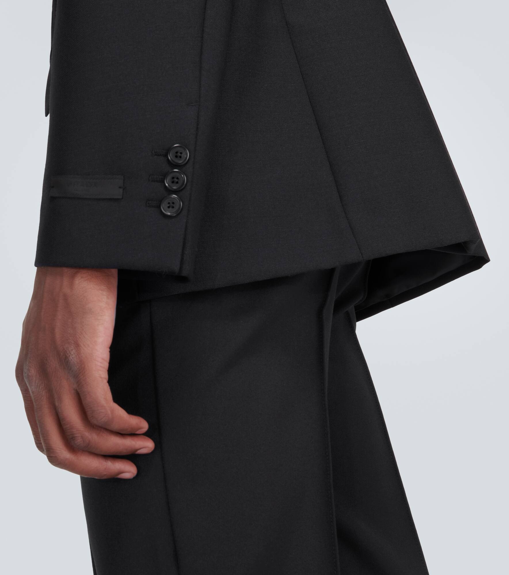 Wool and mohair suit jacket - 6