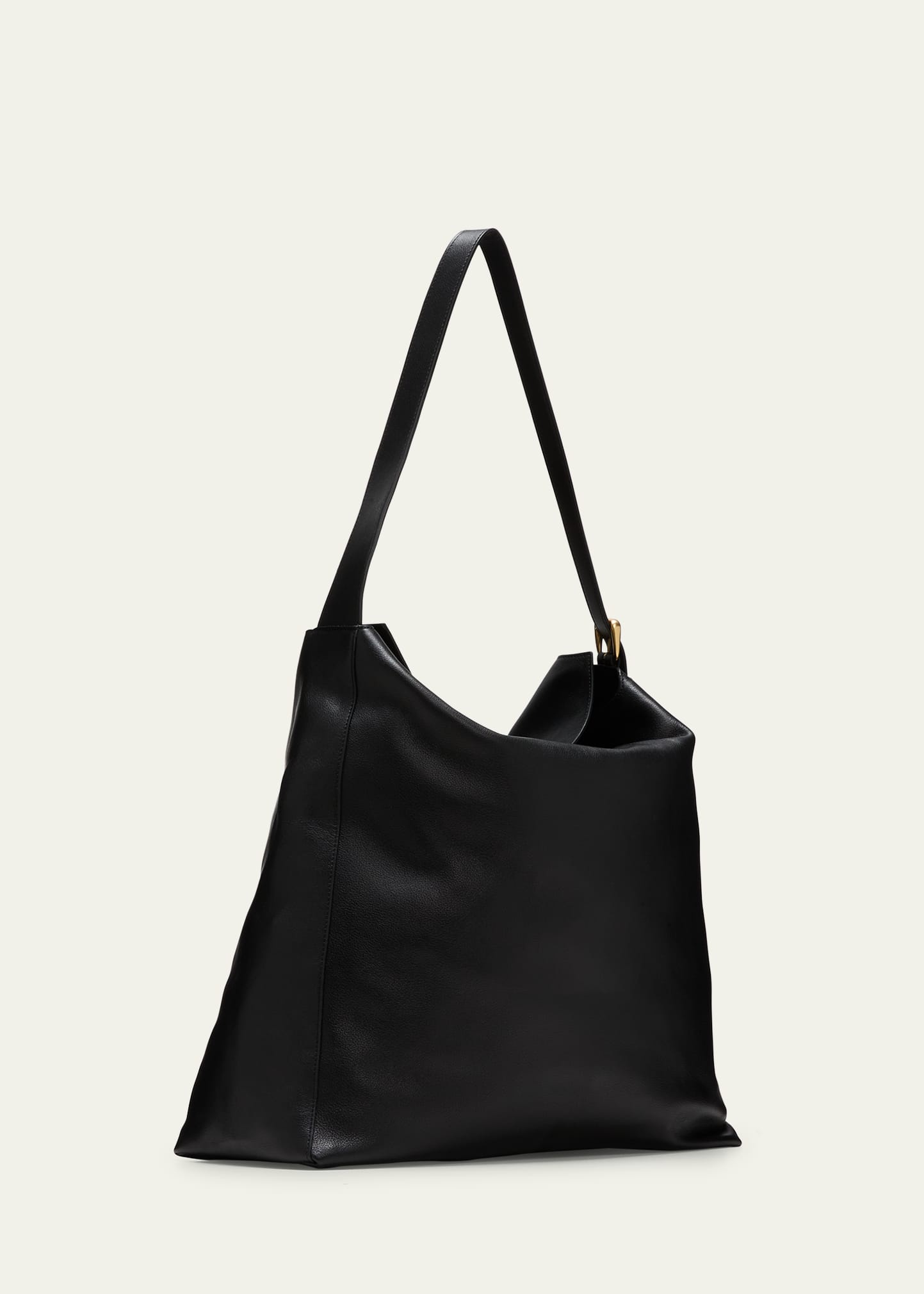 Marli Fold-Over Flap Leather Tote Bag - 3
