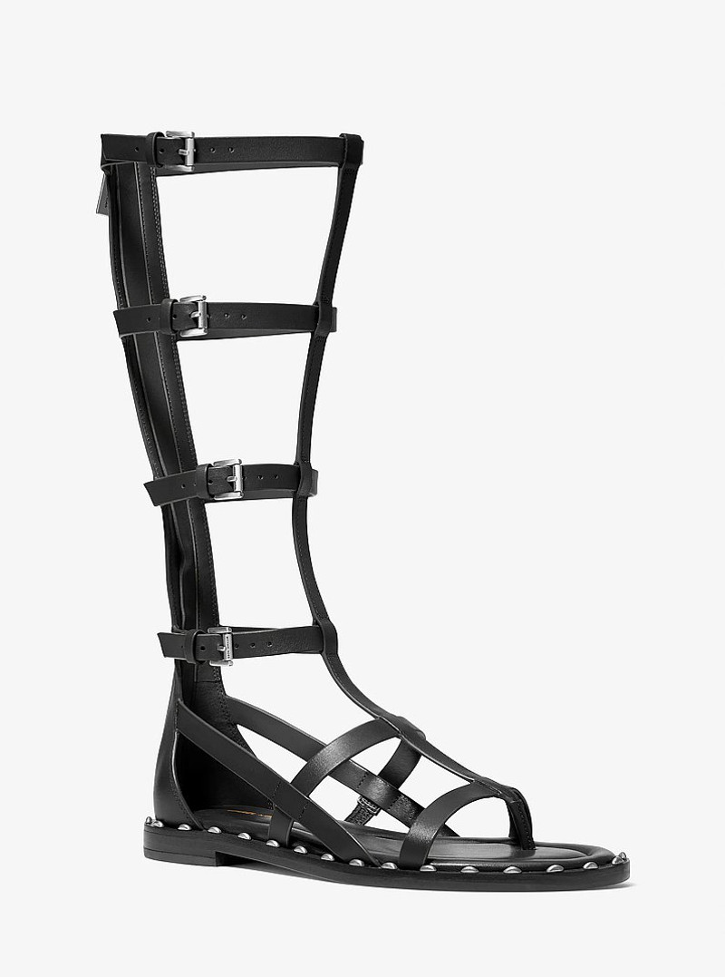 Noa Studded Leather Gladiator Sandal 2