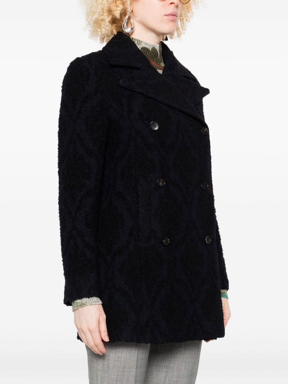 double-breasted coat - 3