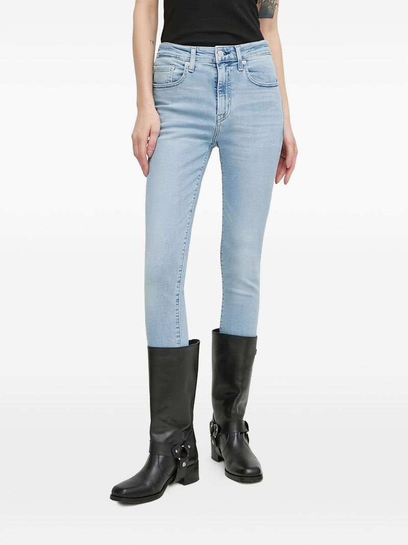 721 raw-cut skinny-cut jeans 1