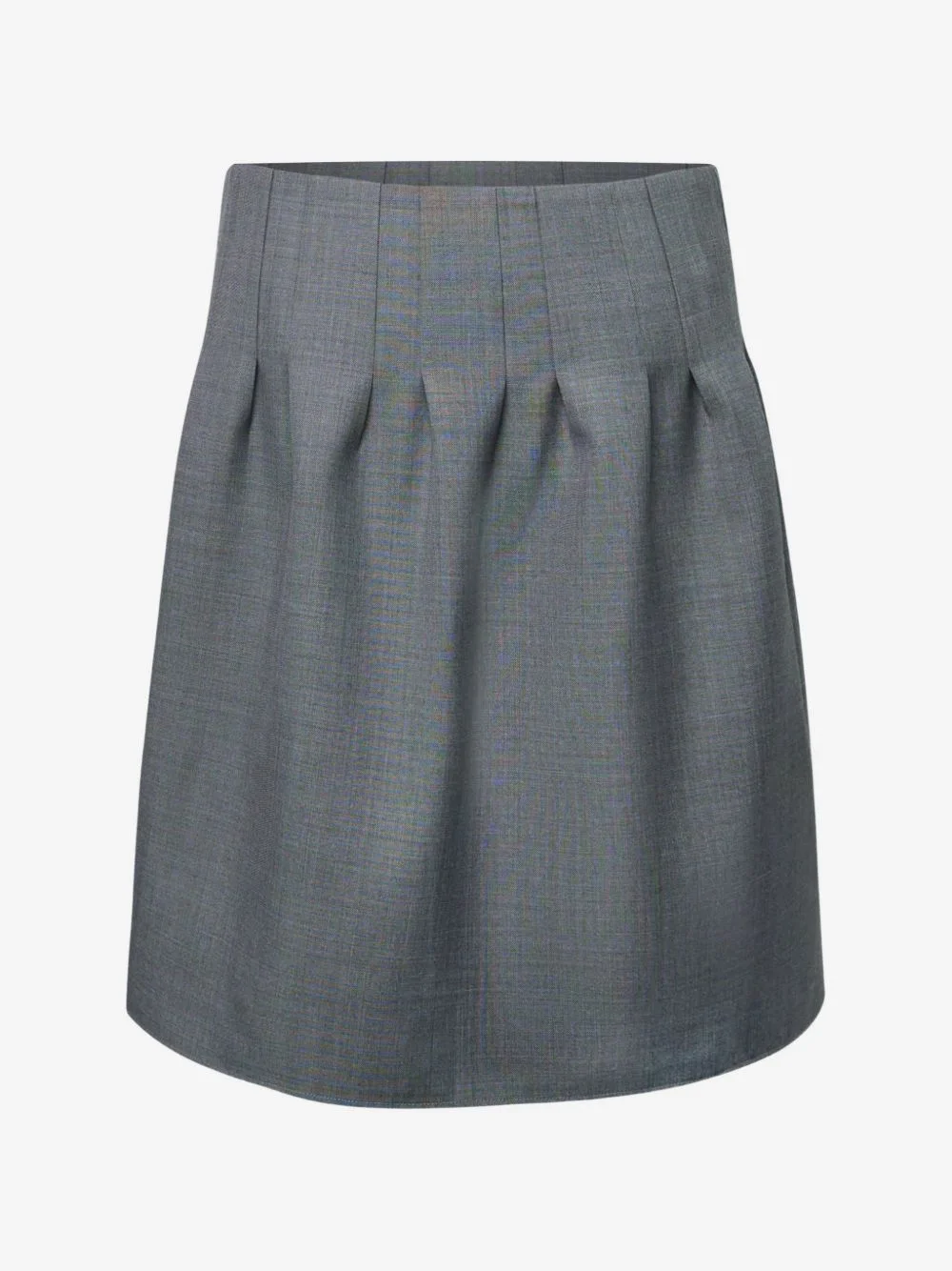 low-waist pleated skirt - 1