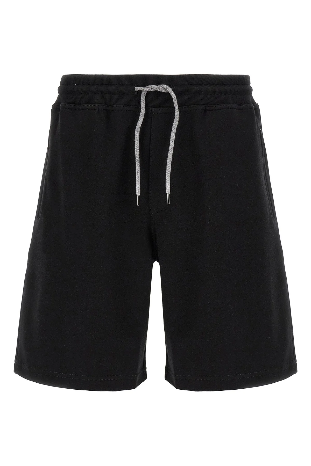 Cotton Blend Bermuda Shorts - 1