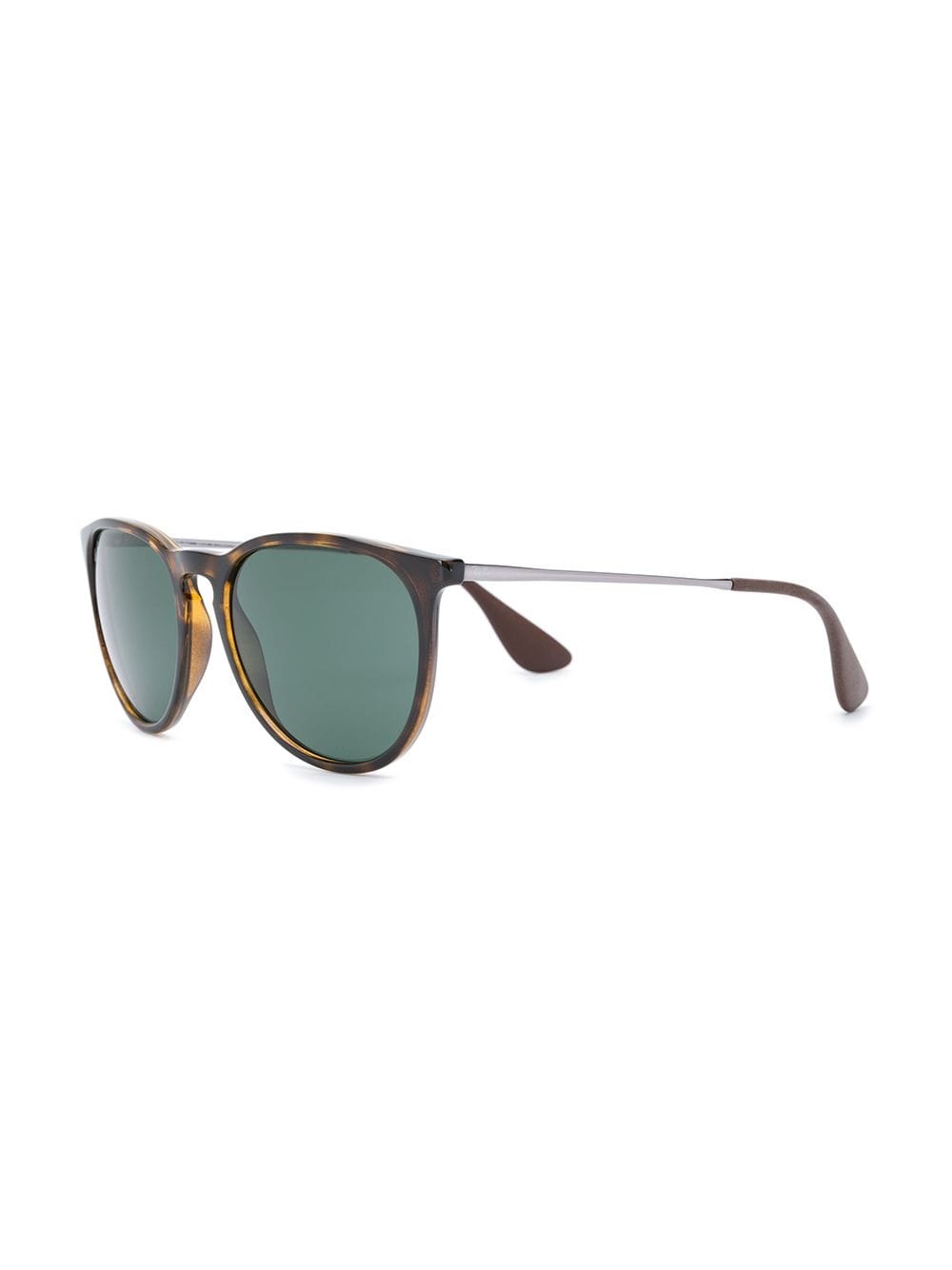 tortoiseshell round frame sunglasses - 2