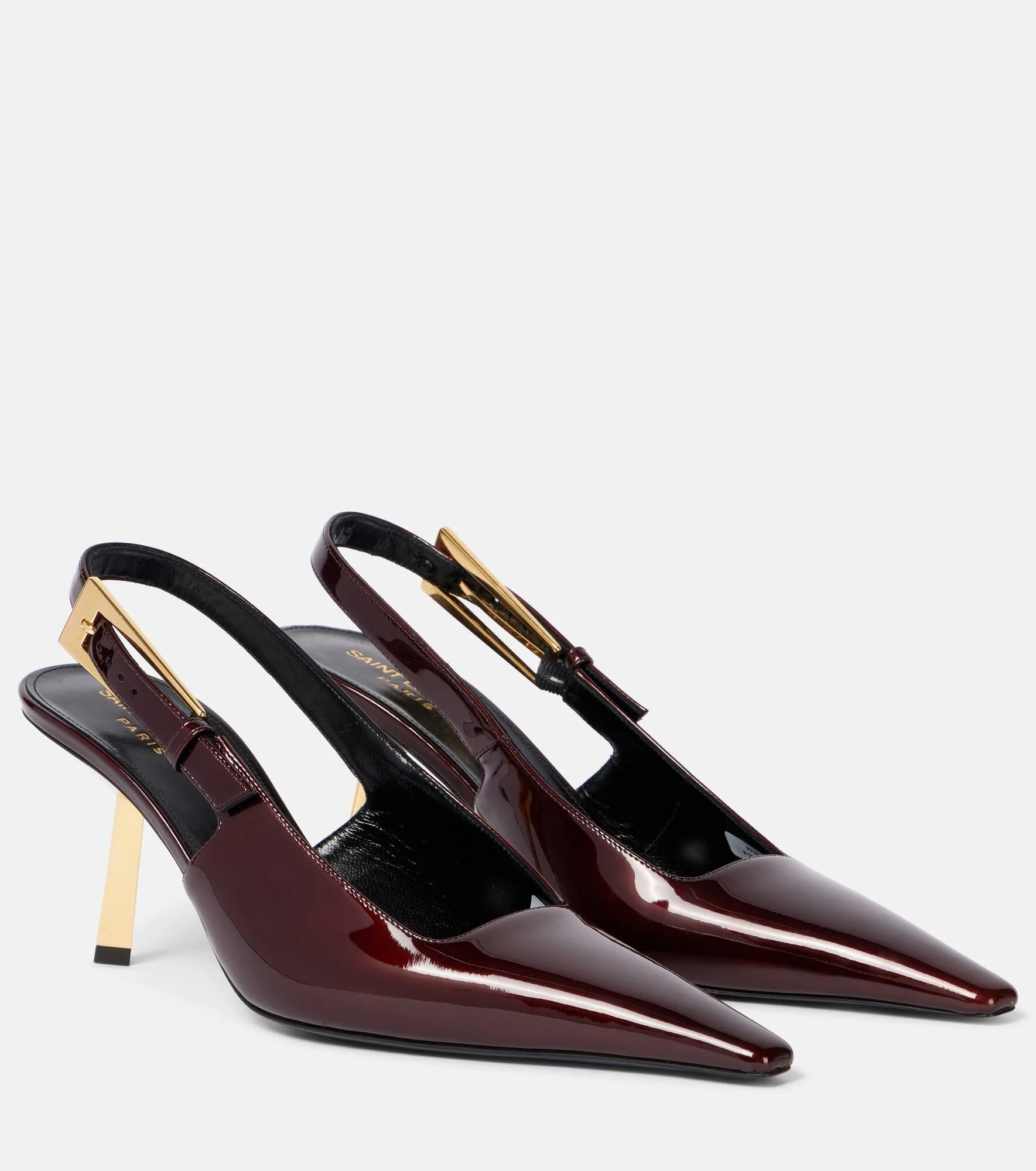 Lee 75 patent leather slingback pumps - 1