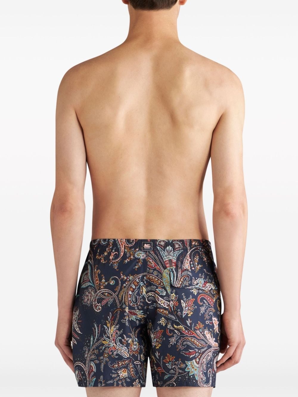 paisley-print swim shorts - 4
