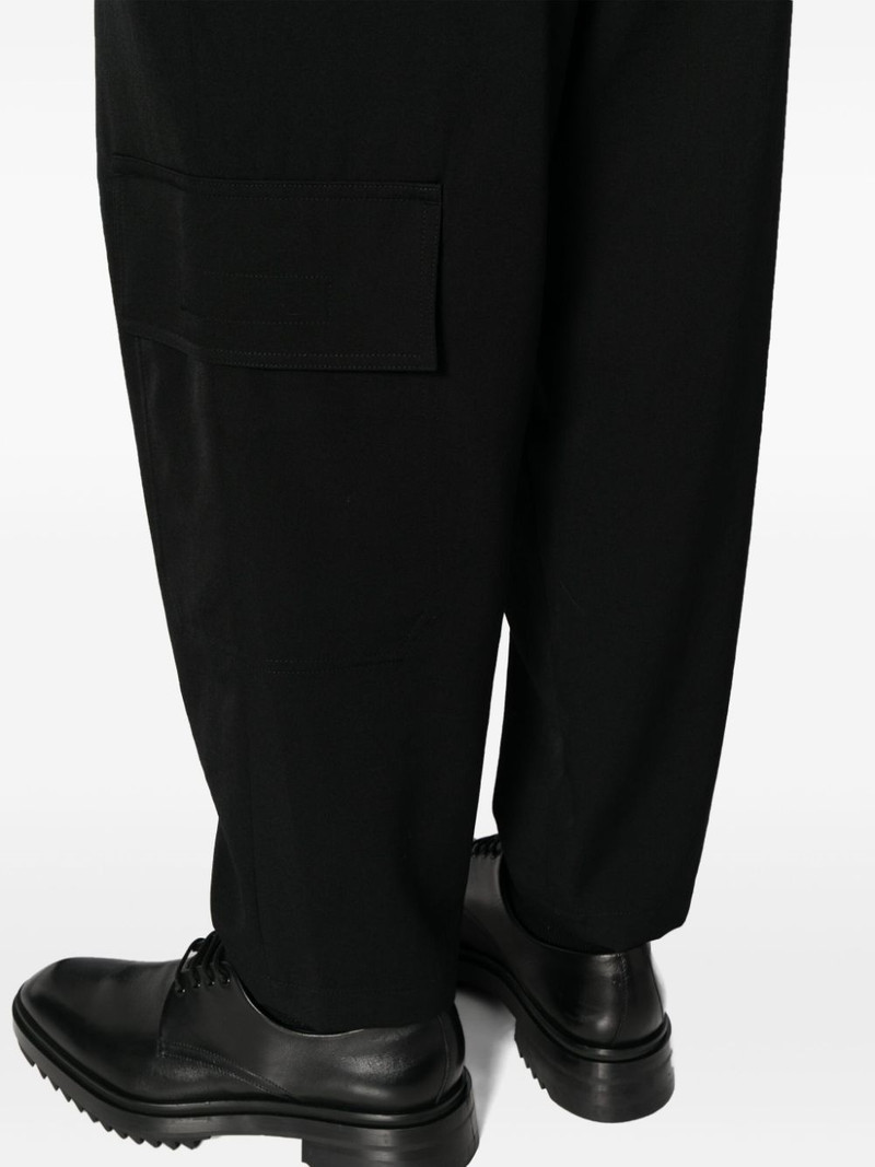 tapered-leg wool trousers 5