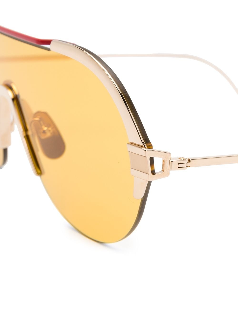 pilot-frame sunglasses - 3
