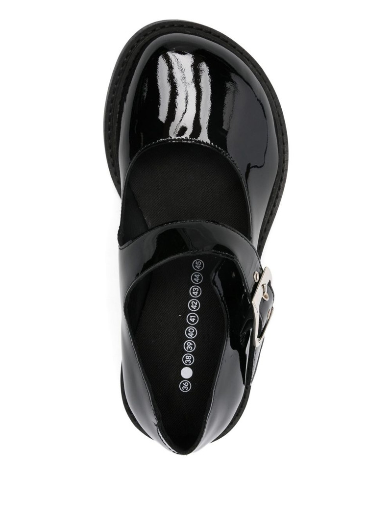 buckle patent ballet flats 4