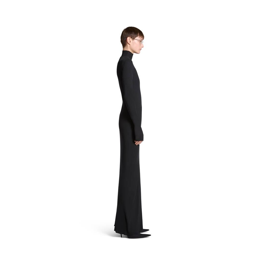 Women's Cover Dress in Black - 3
