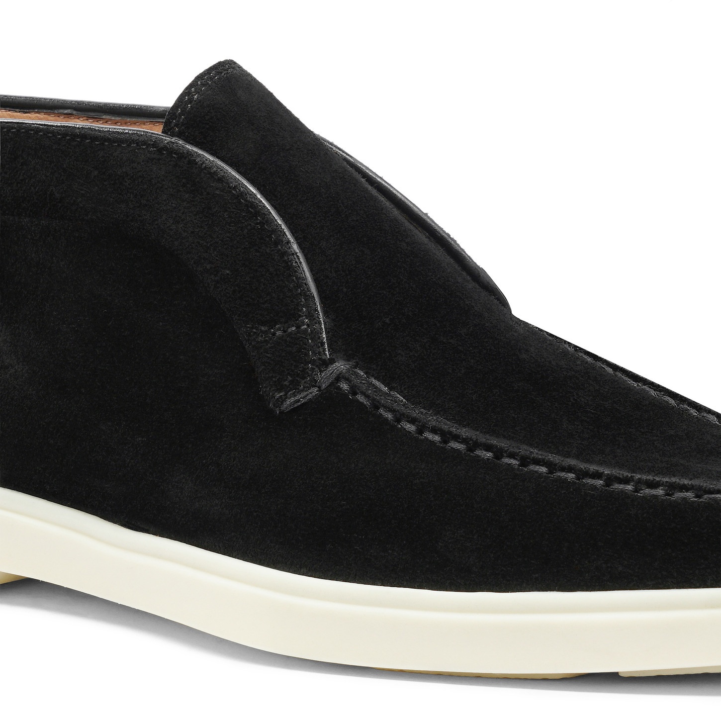 Women’s black suede desert boot - 6