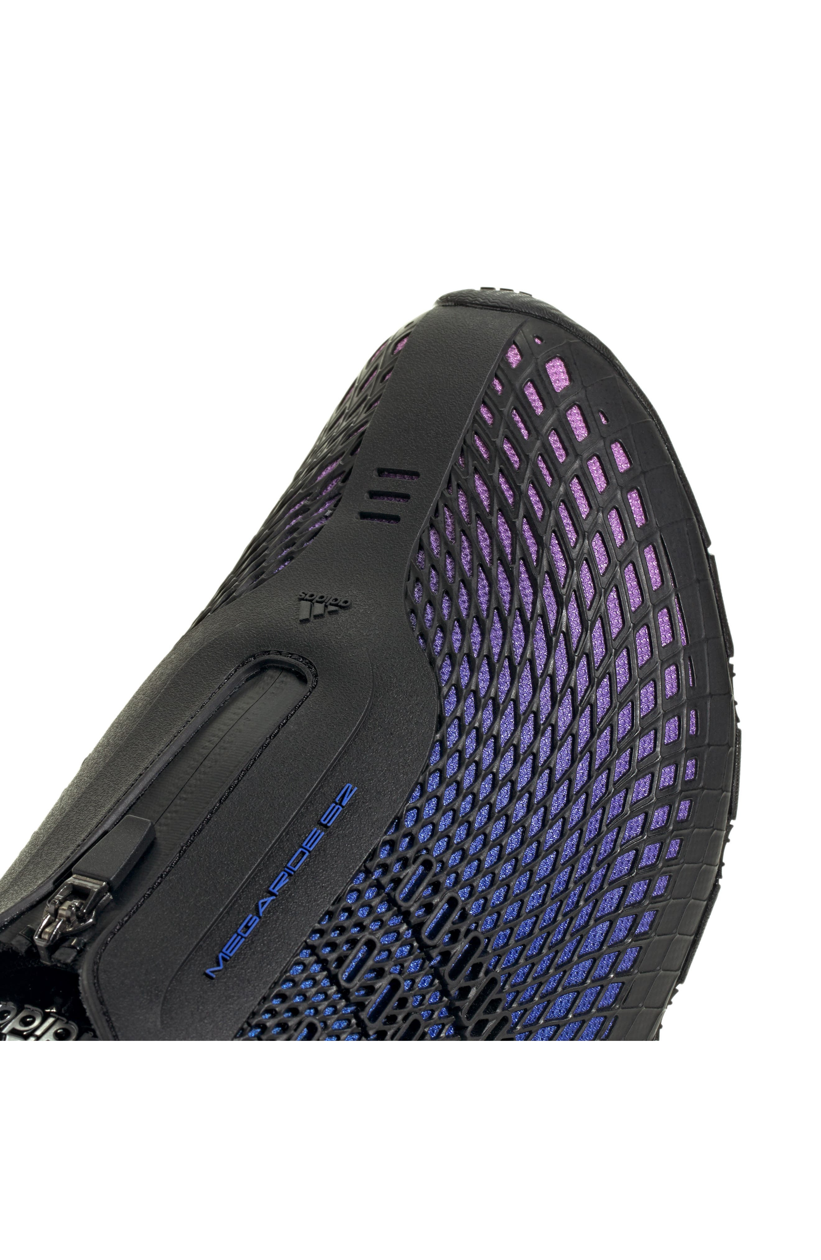 adidas Megaride S2 Zip Sneaker in Black/Blue at Nordstrom - 7