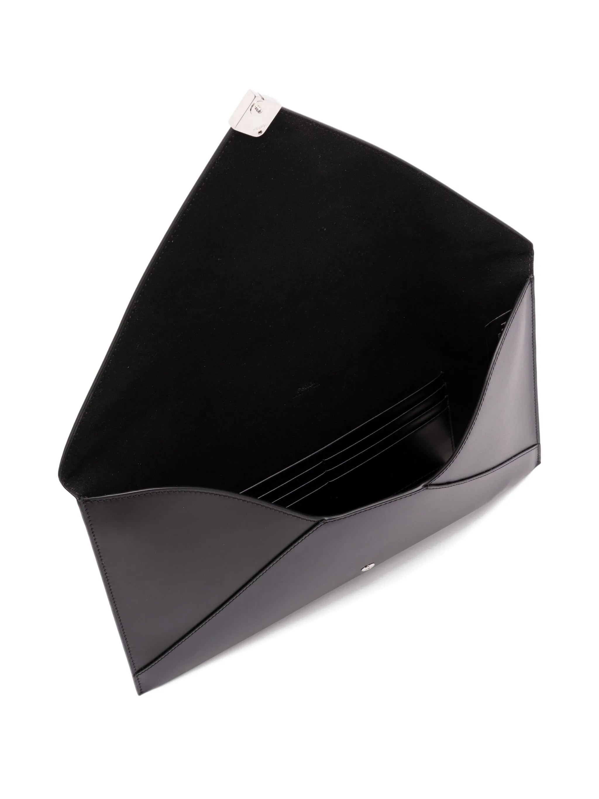 Fendi Large FF Press-stud Clutch Bag - 3