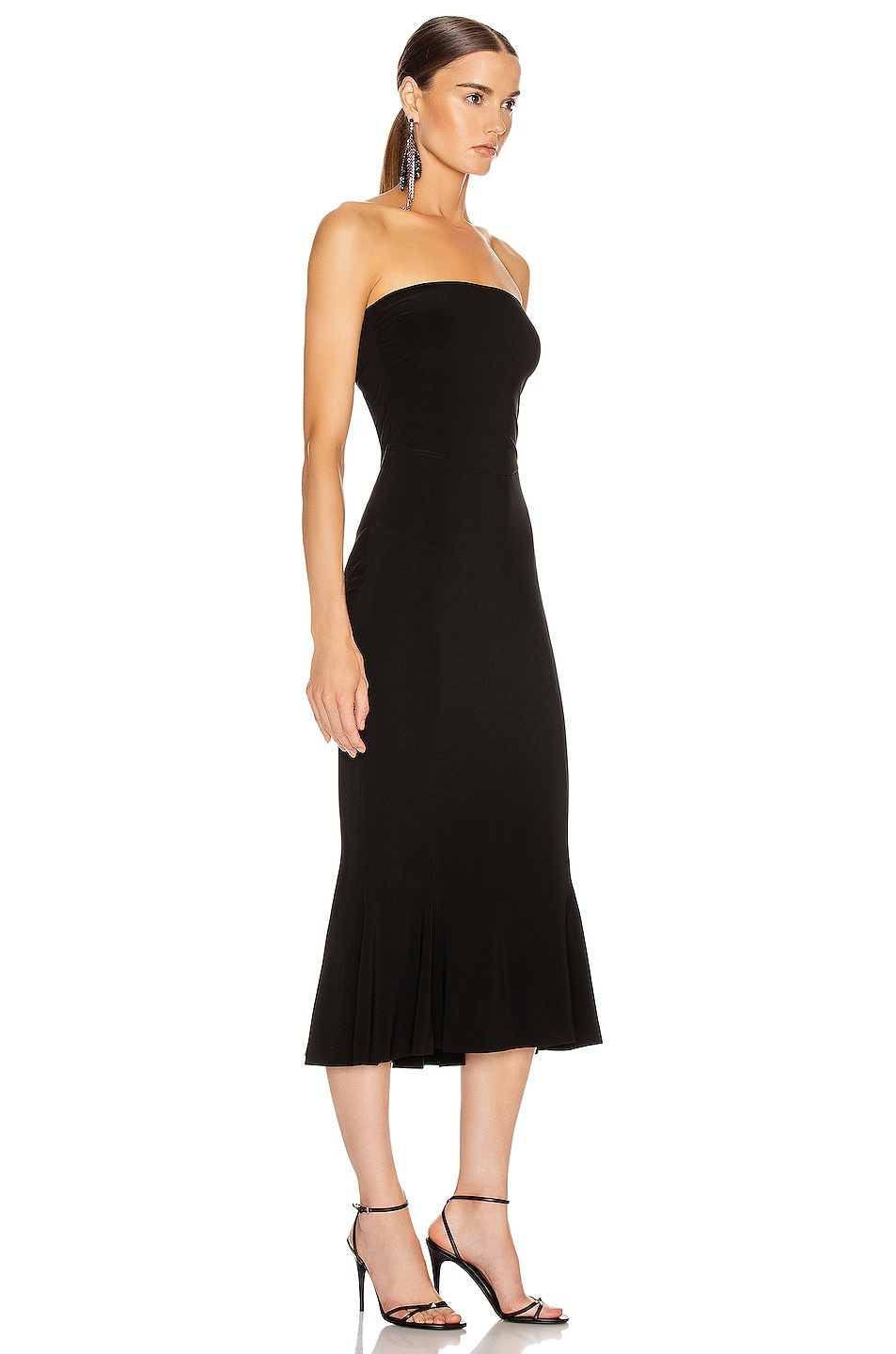 Strapless Fishtail Dress To Midcalf - 2