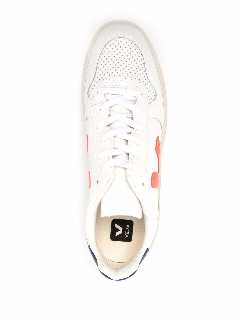 side logo-patch sneakers - 4