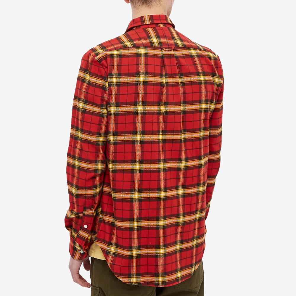 Gitman Vintage 2 Pocket Twill Check Overshirt - End. Exclusive - 4