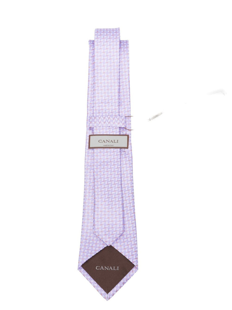 Canali patterned tie outlook