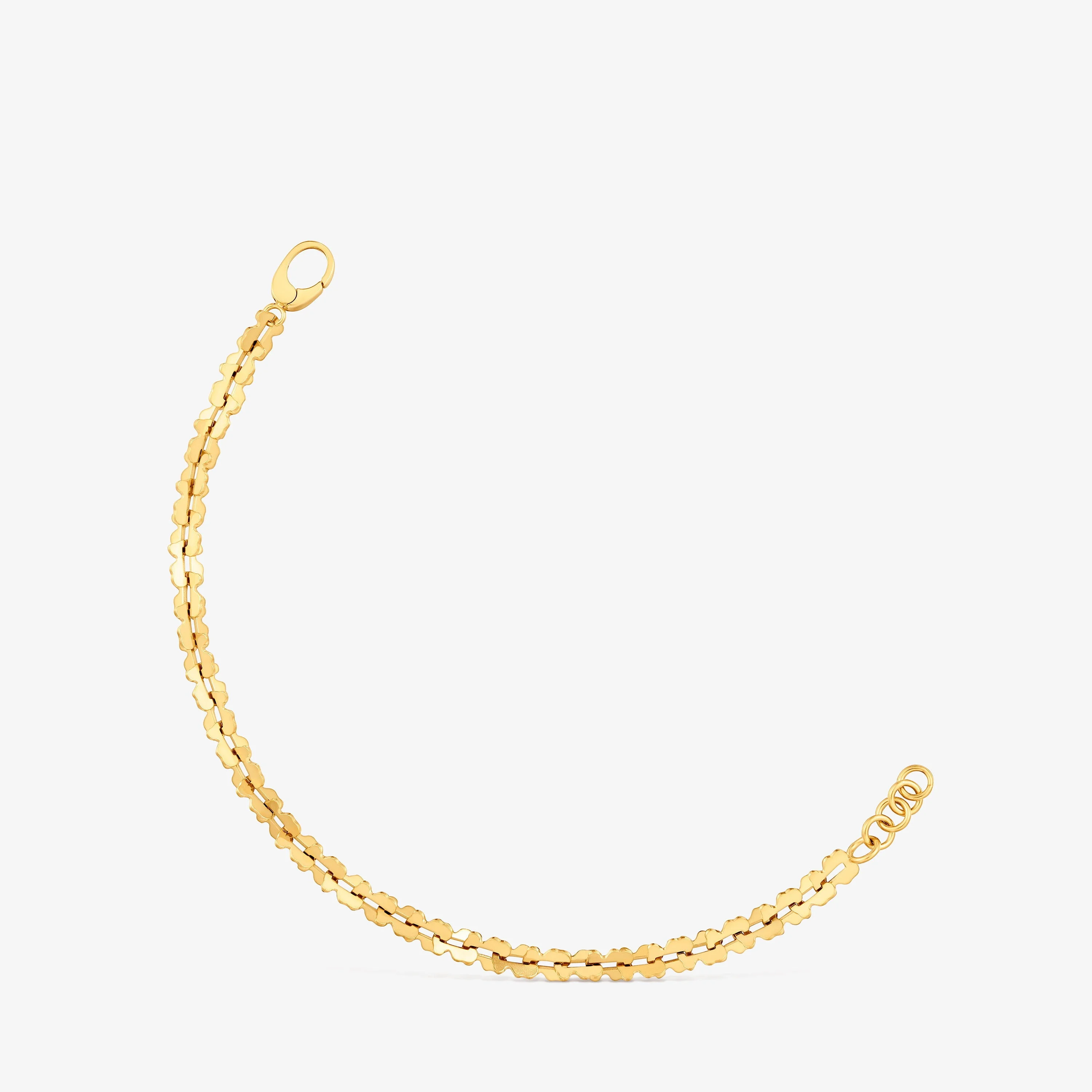 Gold-colored steel Chain bracelet with bear motifs TOUS Carrusel - 1