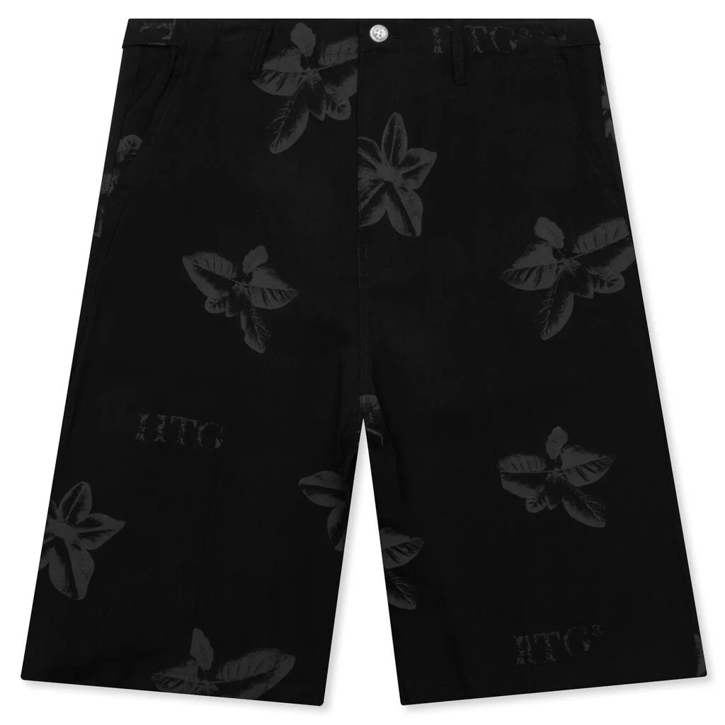TOBACCO SHORTS - BLACK - 1