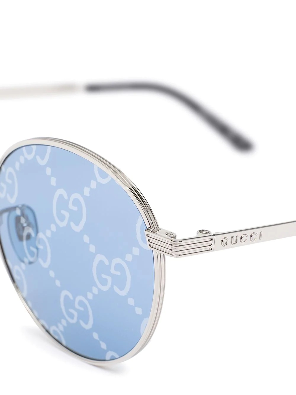 GG-lens round-frame sunglasses - 3