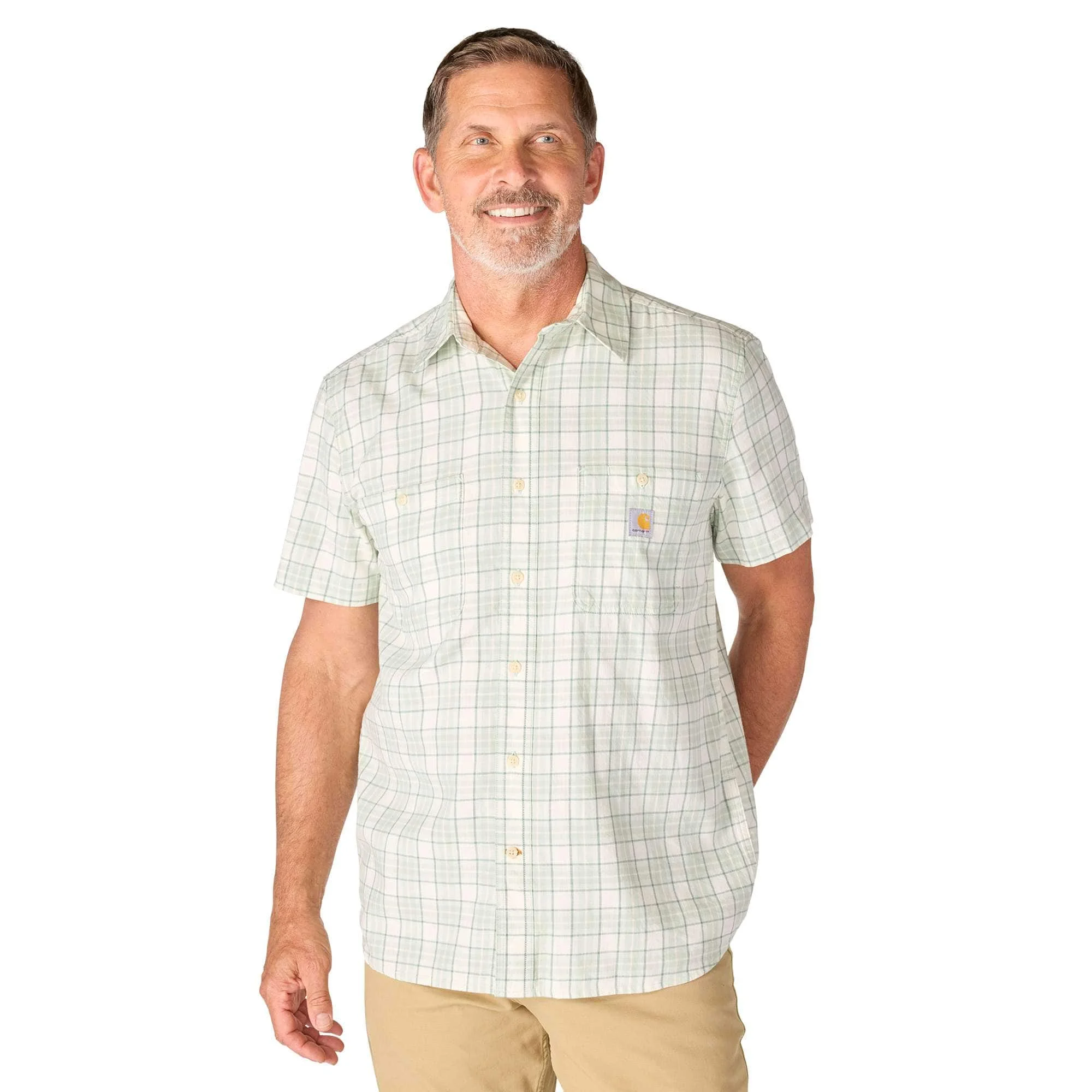 Bozeman Relaxed SS Plaid Shirt - 1