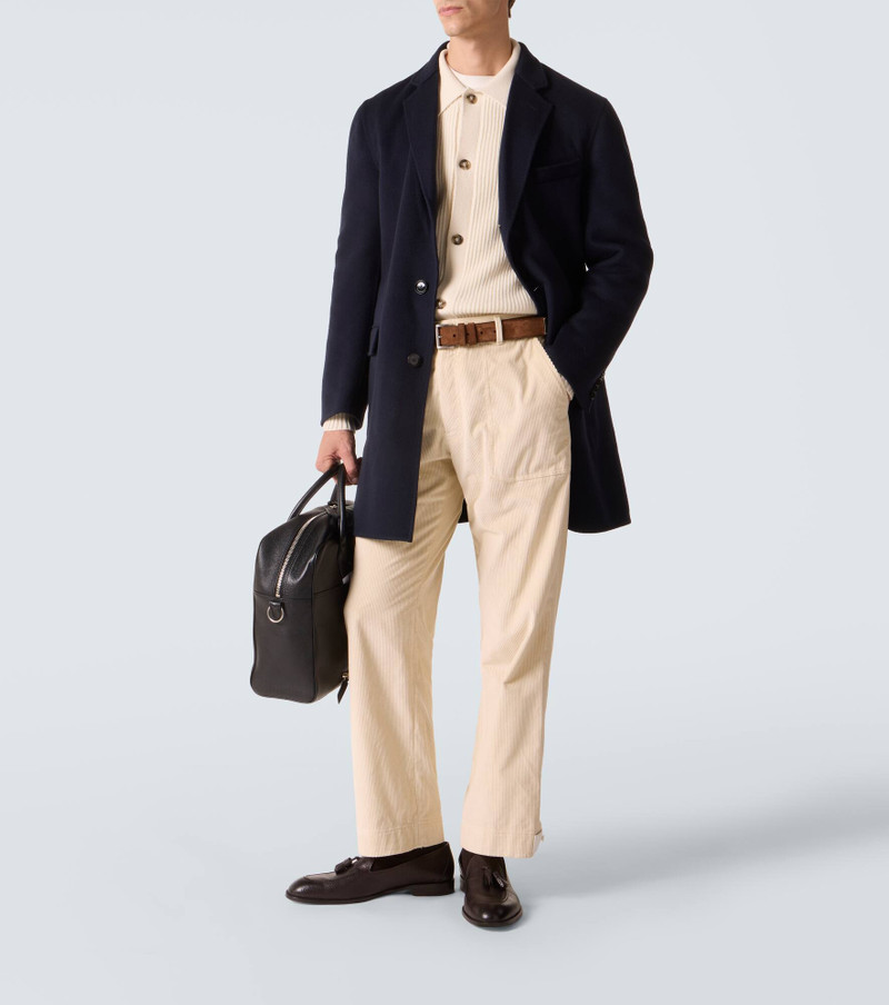 Brioni Wool and cashmere overcoat outlook