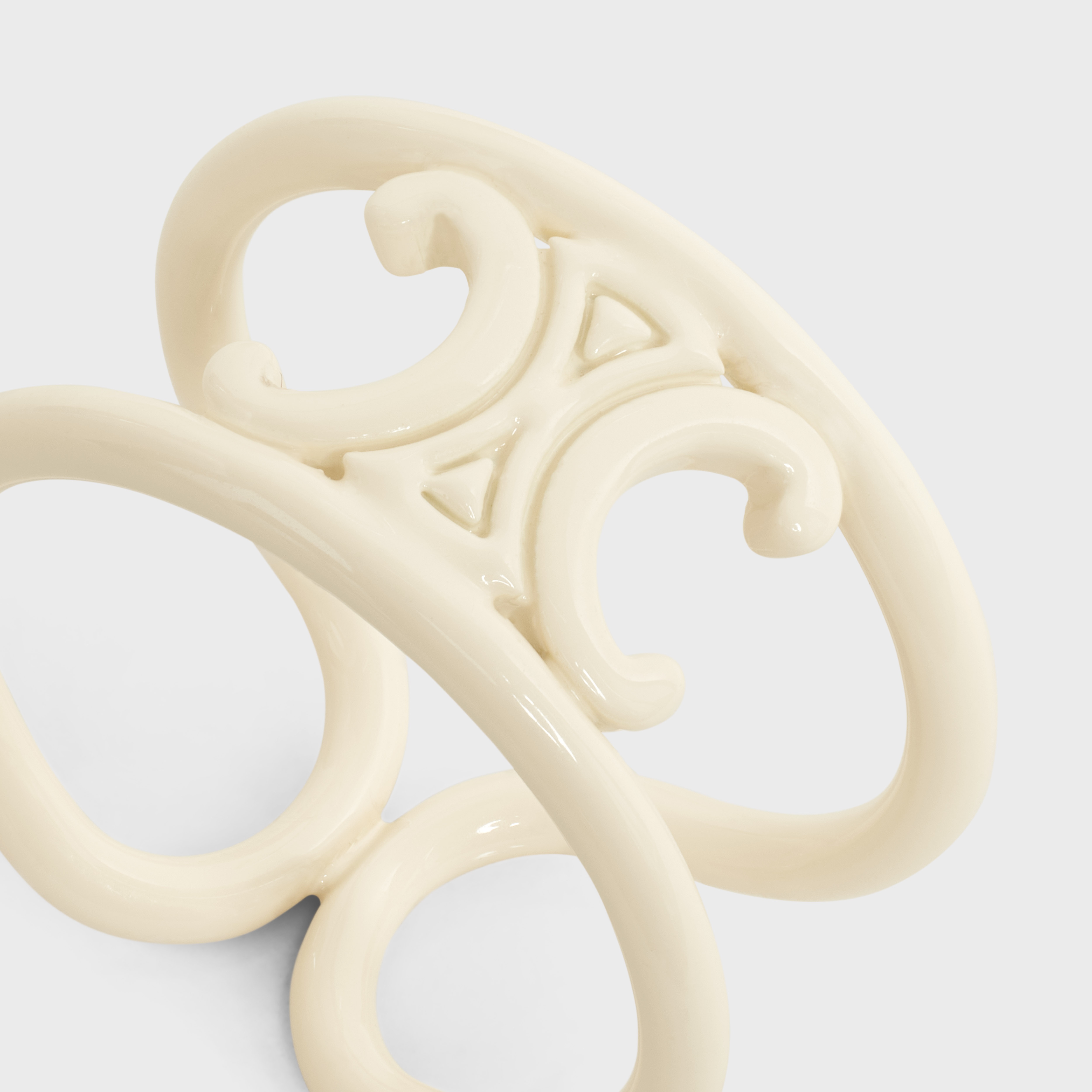 Triomphe Ring in Varnished Brass - 4