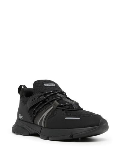 LACOSTE panelled lace-up fastening sneakers outlook