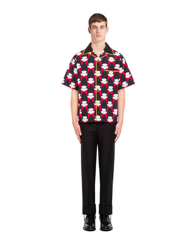 Prada Short-sleeved cotton shirt outlook