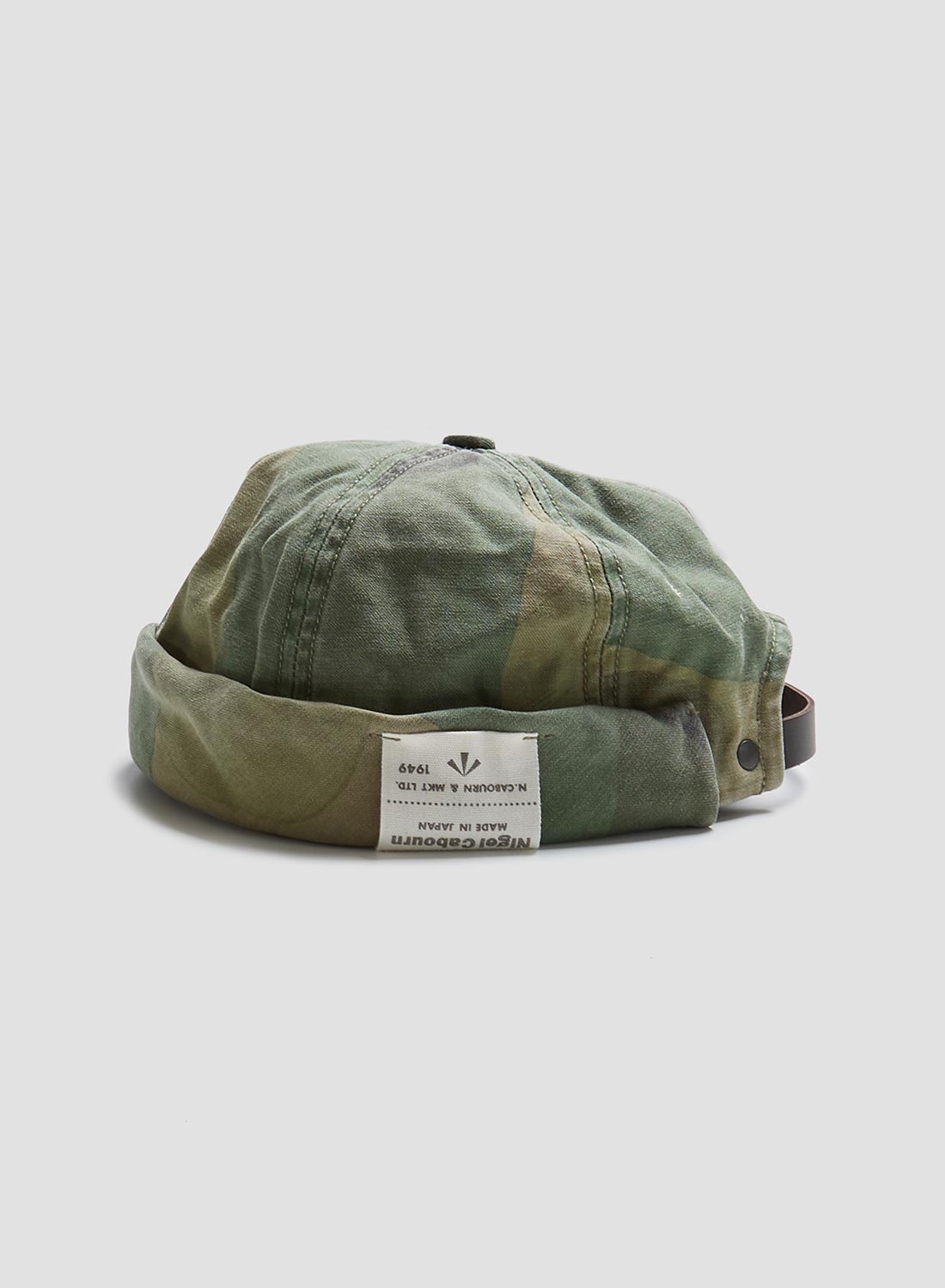 Roll Cap Fade Camo in Green - 1
