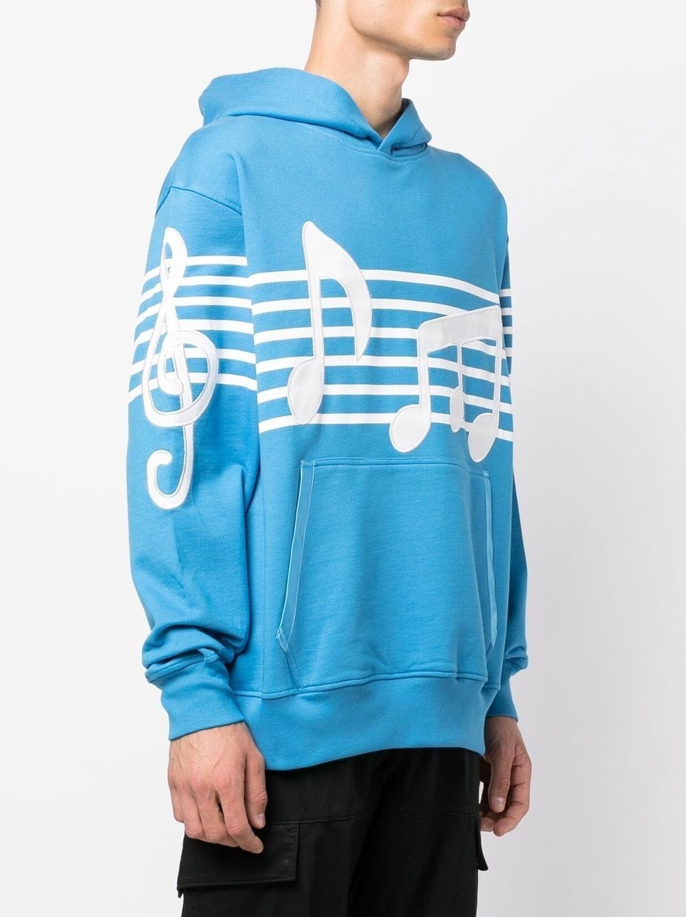 Musical Notes cotton hoodie - 3