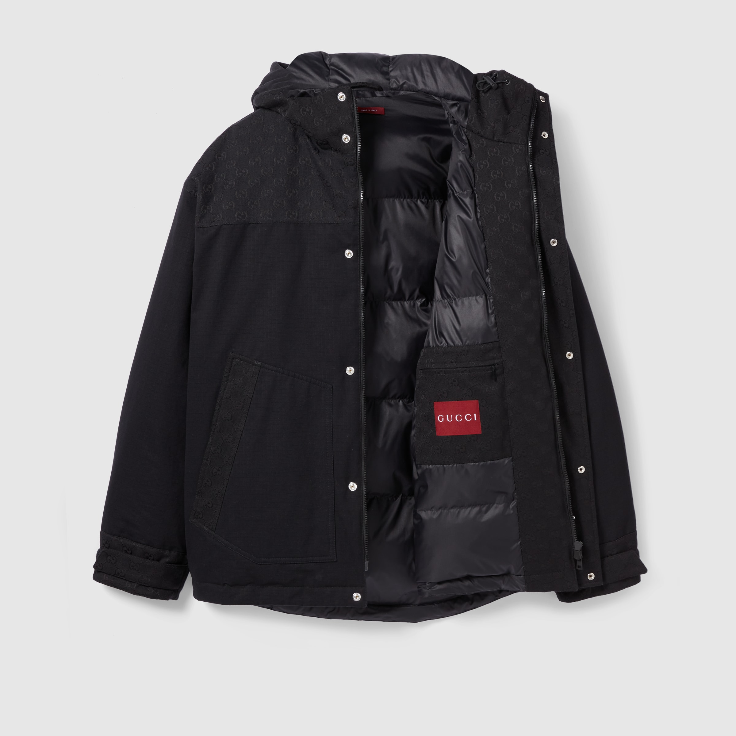 Cotton ripstop padded jacket - 7