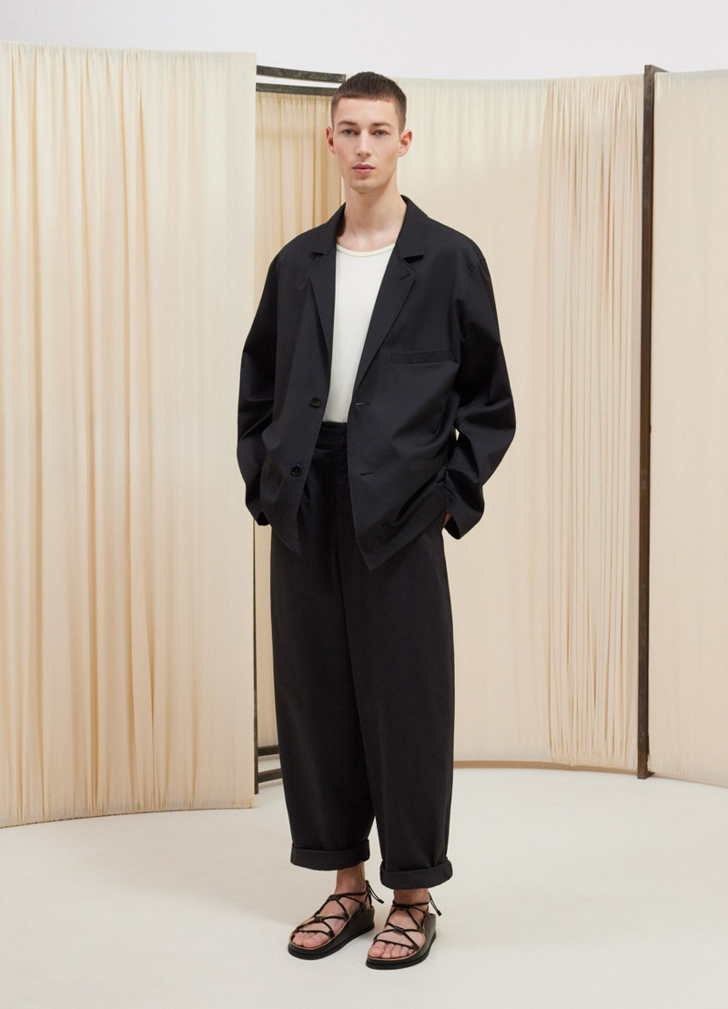 BELTED CARROT PANTS 1