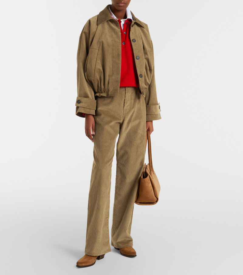 RÓHE Cotton corduroy wide-leg pants outlook