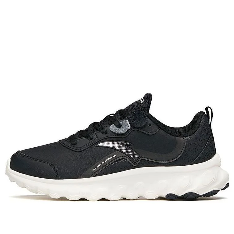 (WMNS) ANTA Running Series Sneakers 'Black Silver White' 122115582-8 - 1