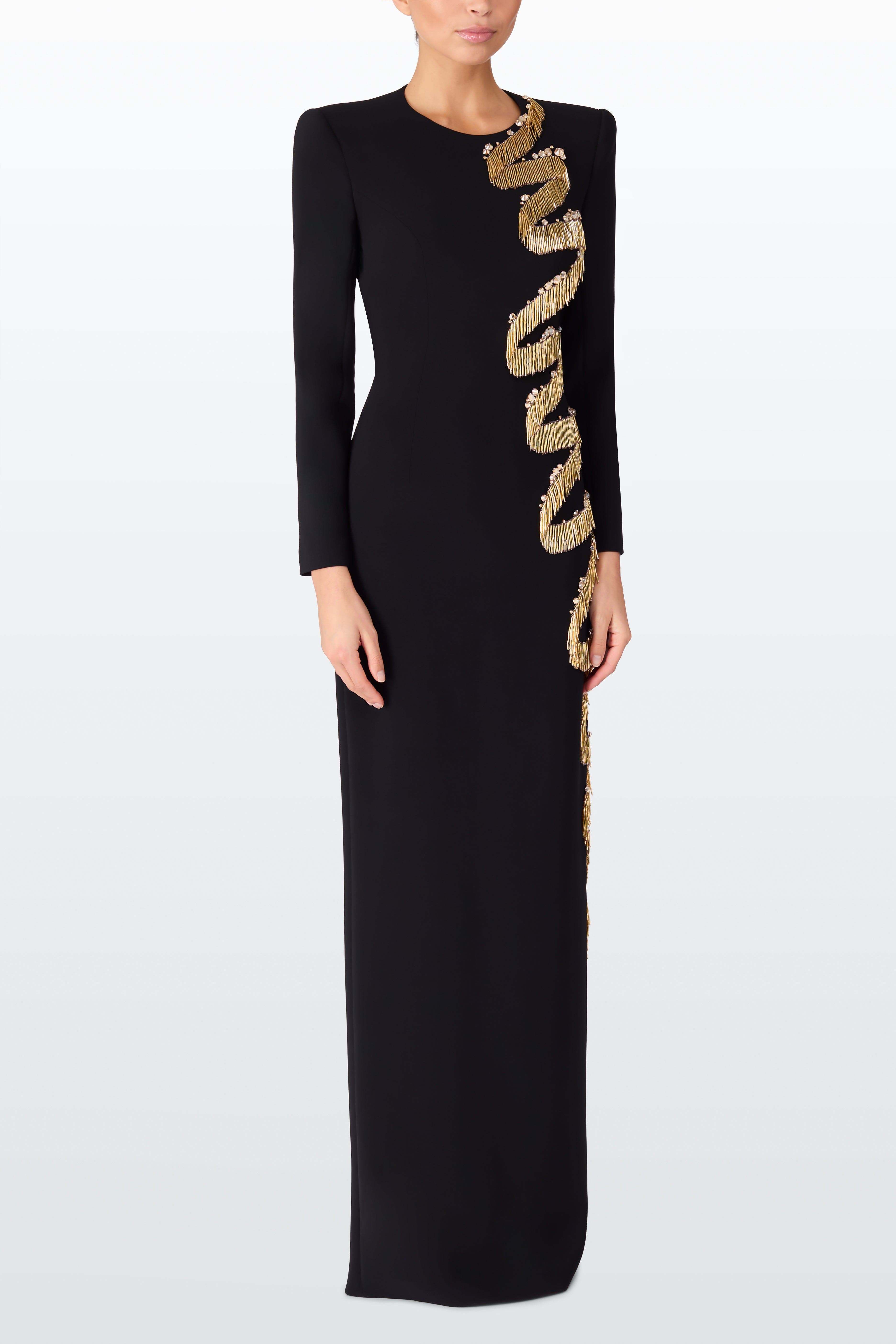 Jenny Packham Liberty maxi dress in Liquorice at Nordstrom - 2
