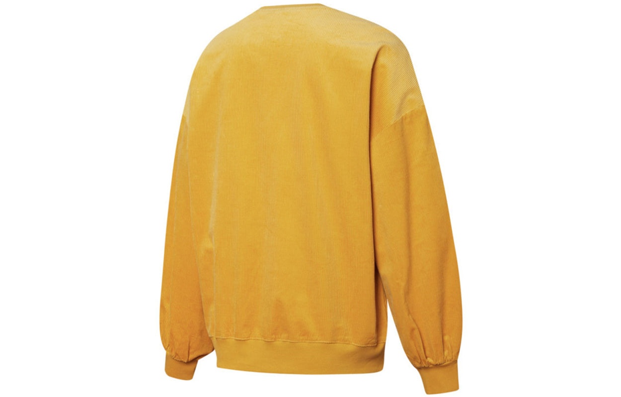 (WMNS) PUMA Contrasting Colors Zipper Pocket Sports Round Neck Pullover 'Yellow' 534753-37 - 2