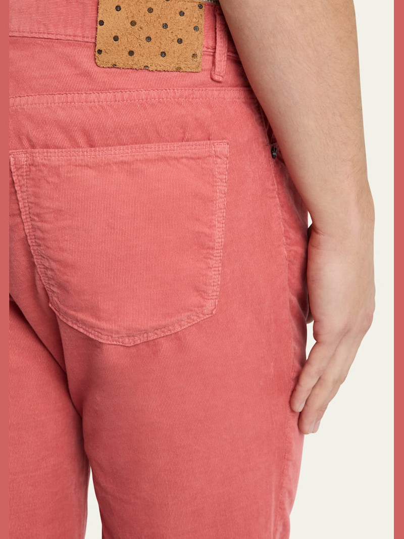 massimo alba Men's Corduroy 5-Pocket Pants outlook