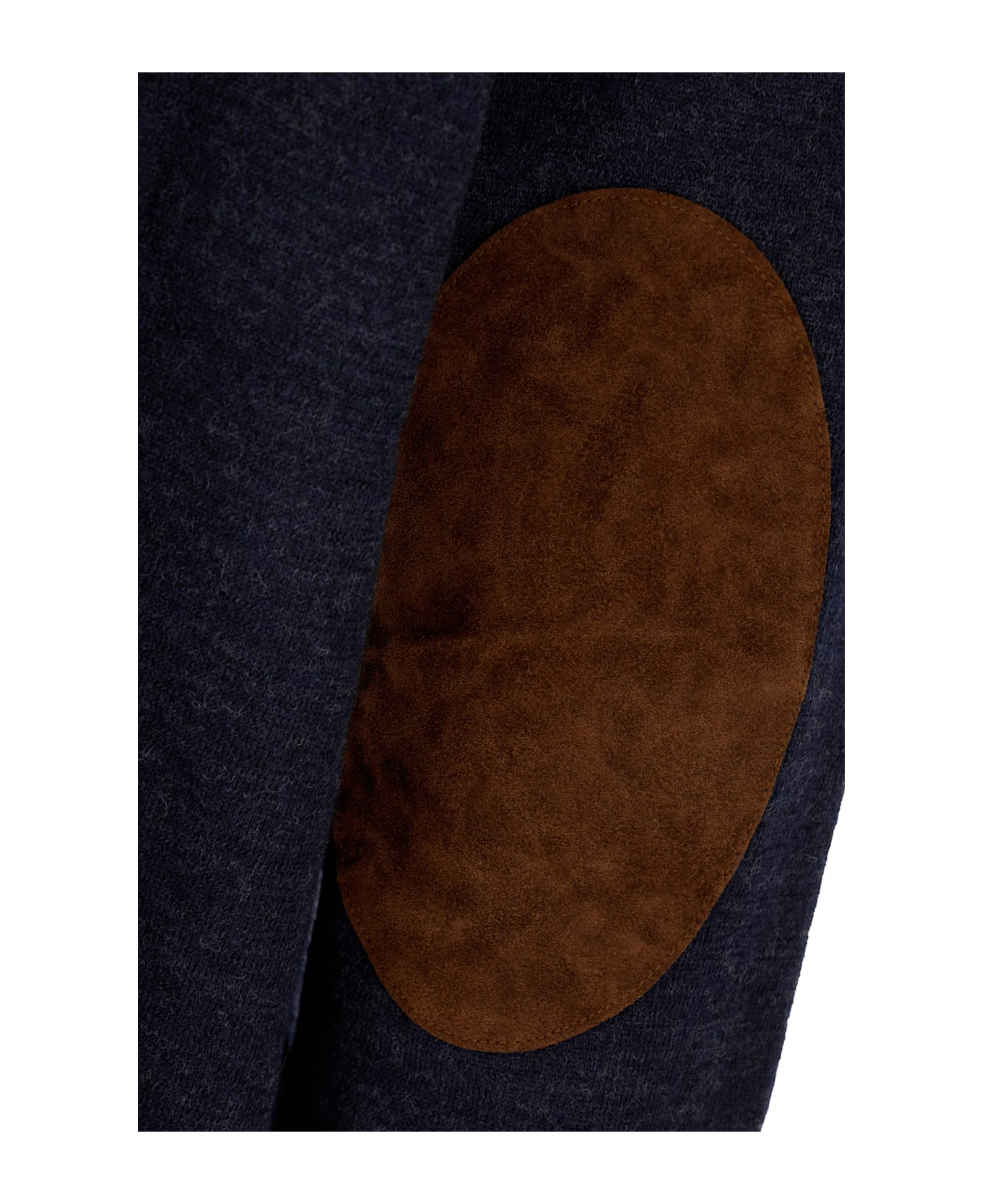 Midnight Blue Wool Polo Shirt - 3