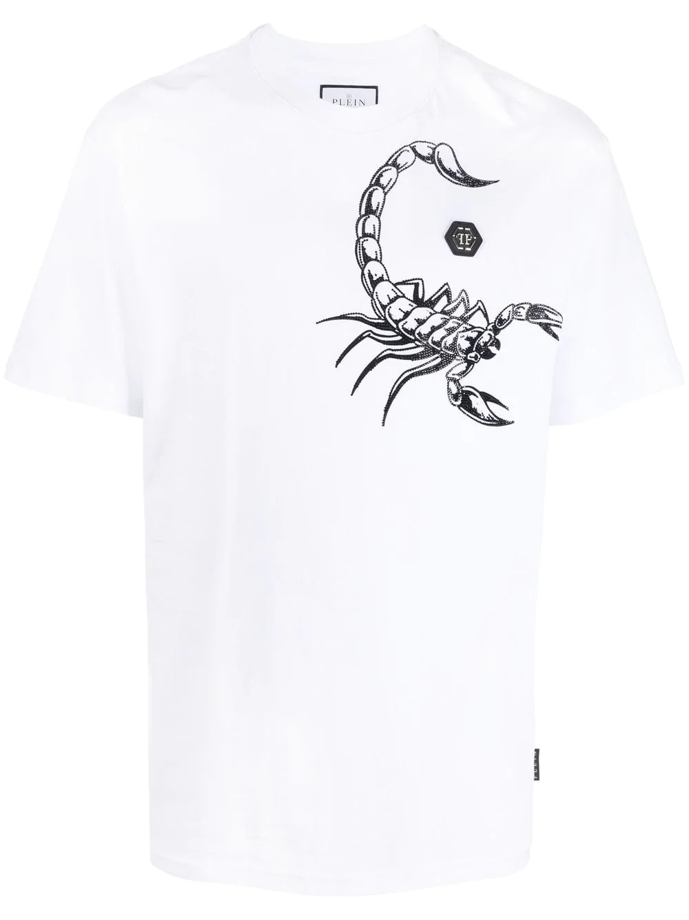 Scorpion-print short-sleeve T-shirt - 1