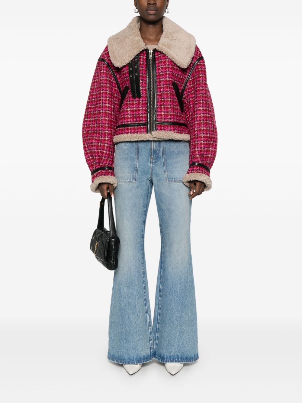 high-rise flared jeans - 2