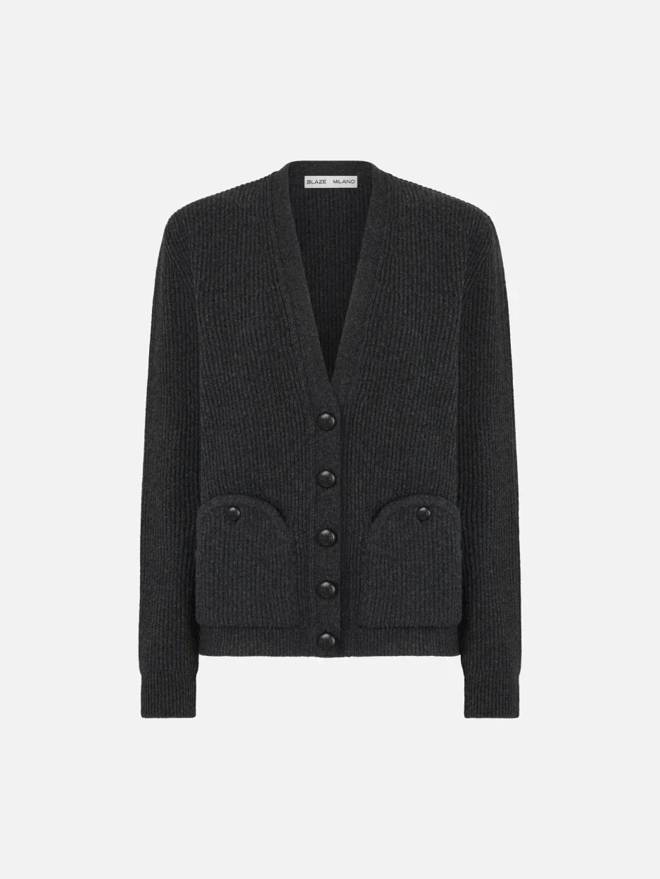 Higland Uda V Neck Cardigan - 1