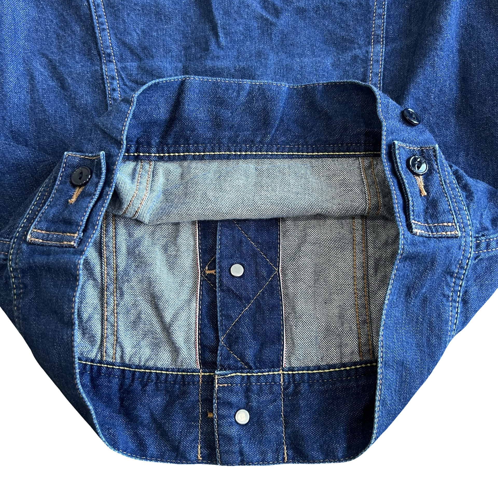 Hysteric Glamour Selvedge Raw Denim Jacket Sz Small - 3