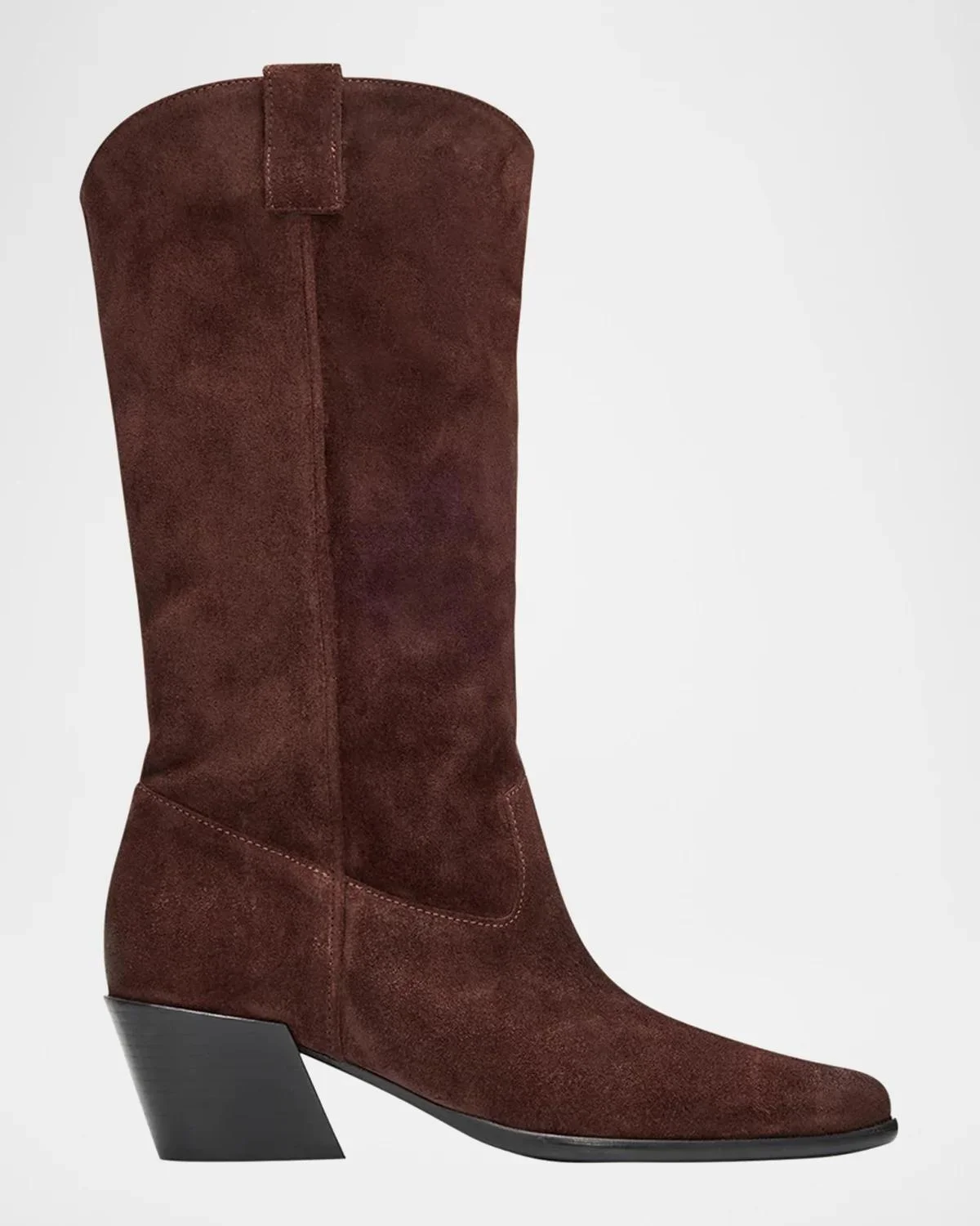 55mm Monty Suede Cowboy Boots - 1