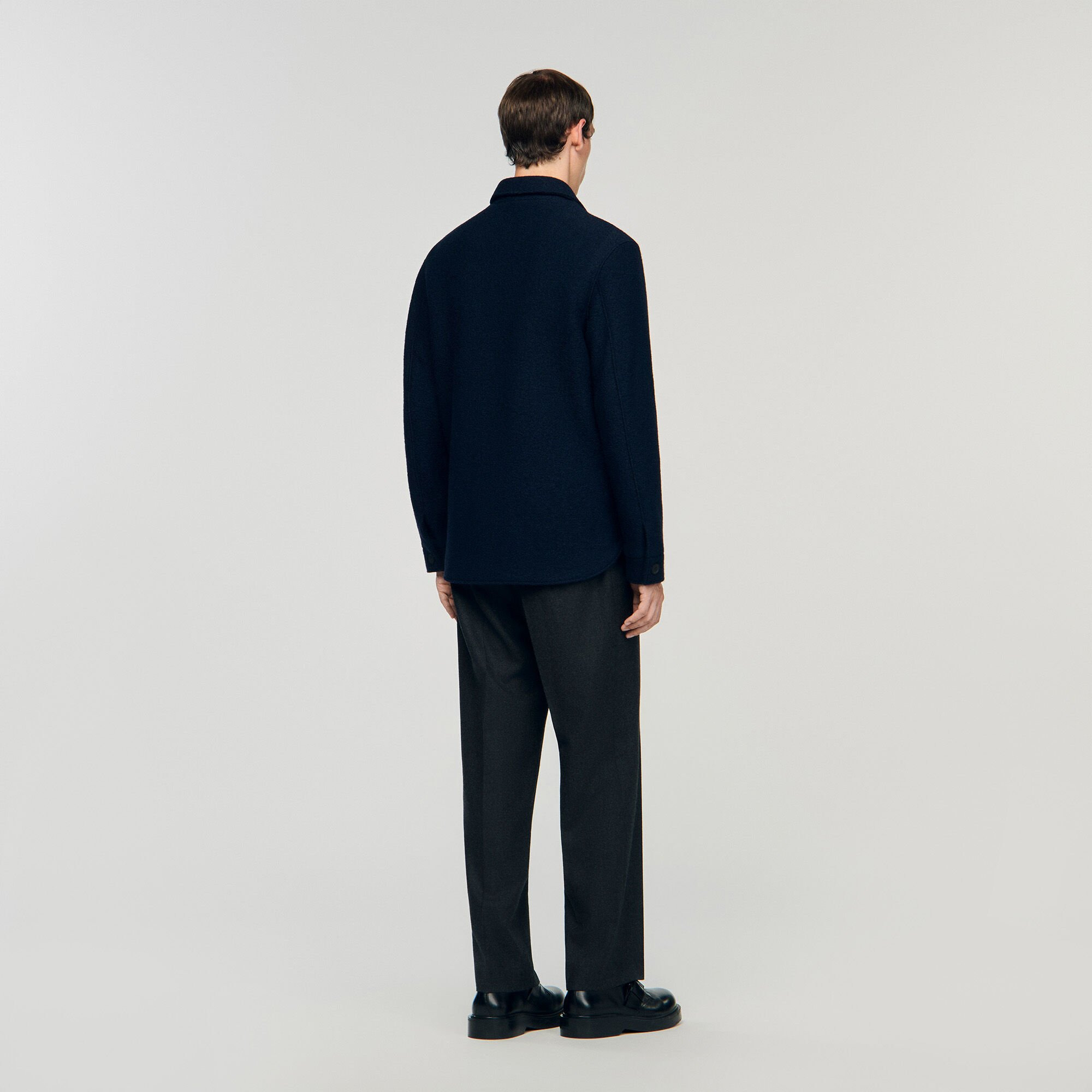 WOOL OVERSHIRT - 5