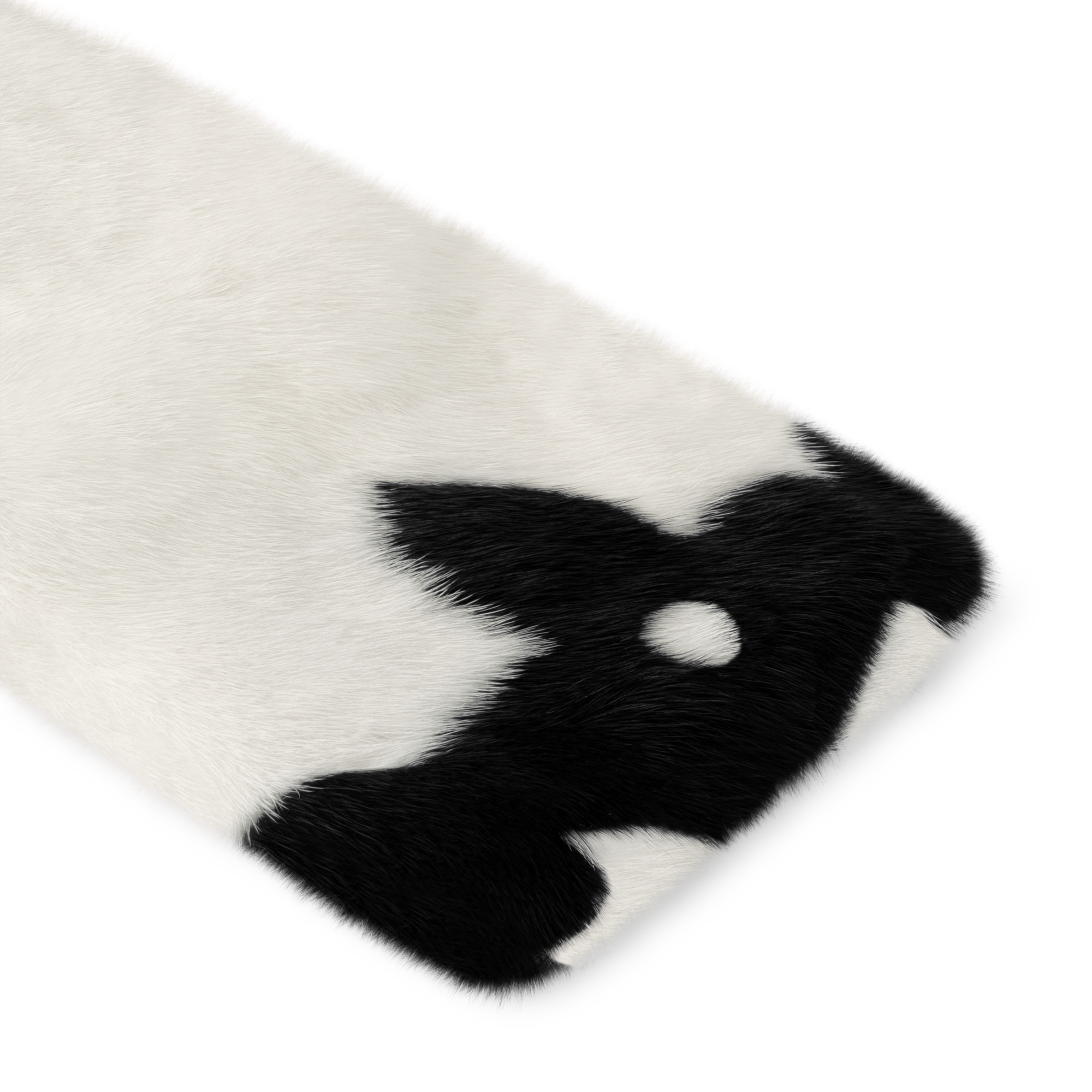 Fur Flowers Scarf - 3